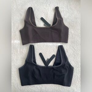 Skims Nike Ribbed Seamless Micro Scoop Bra Bundle